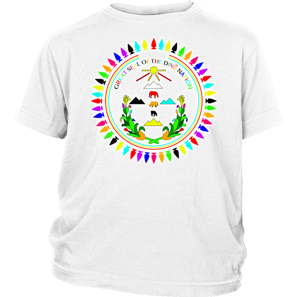 YOUTH Diné Nation Seal Many Colors T-Shirt