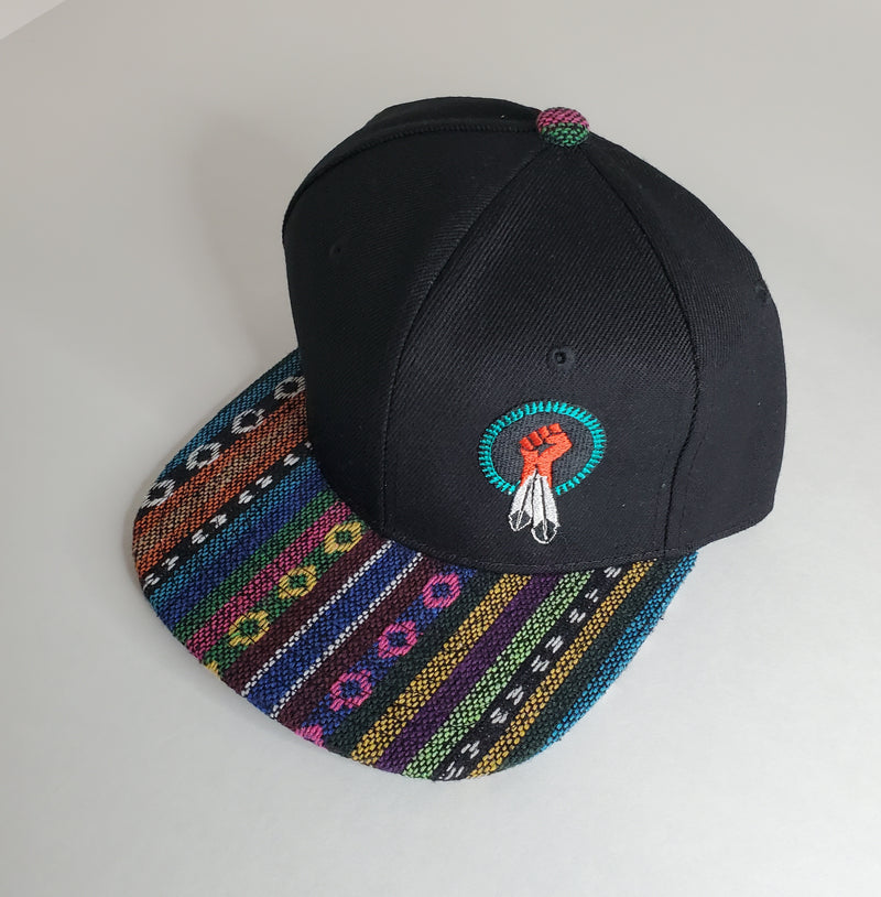 N8V MOVEMENT cap embroidered aztec snapback
