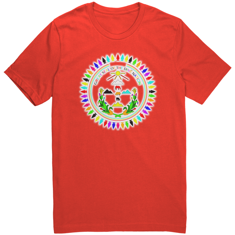 Dine_Nation_Seal_Many_Colors_Shirt_Adult_Coral_Mockup.png