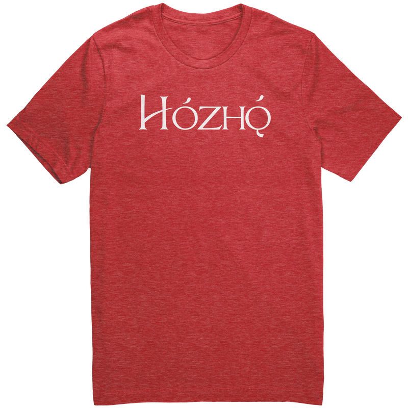 Hozho_shirt_Heather_Red_Front_Mockup.png