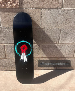 N8V MOVEMENT Skateboard deck