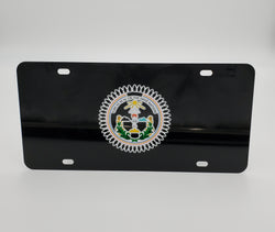 Diné Nation License Plate High Gloss metal