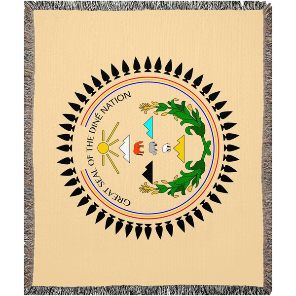 Great Seal of the Diné Nation Woven Blanket