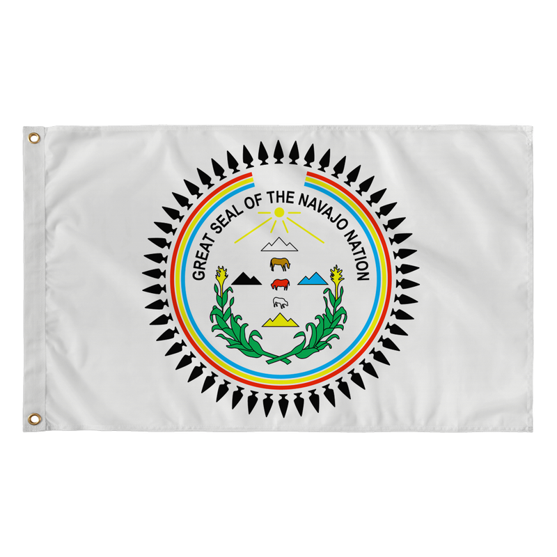 Diné/Navajo Nation Seal Flag 36" x 60"
