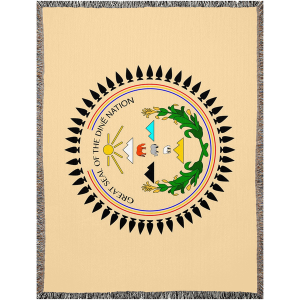Great Seal of the Diné Nation Woven Blanket