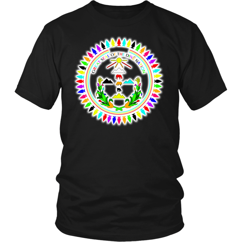 Diné Nation Seal Many Colors Shirt