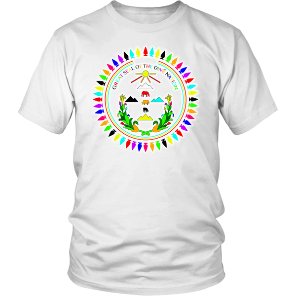 Diné Nation Seal Many Colors Shirt