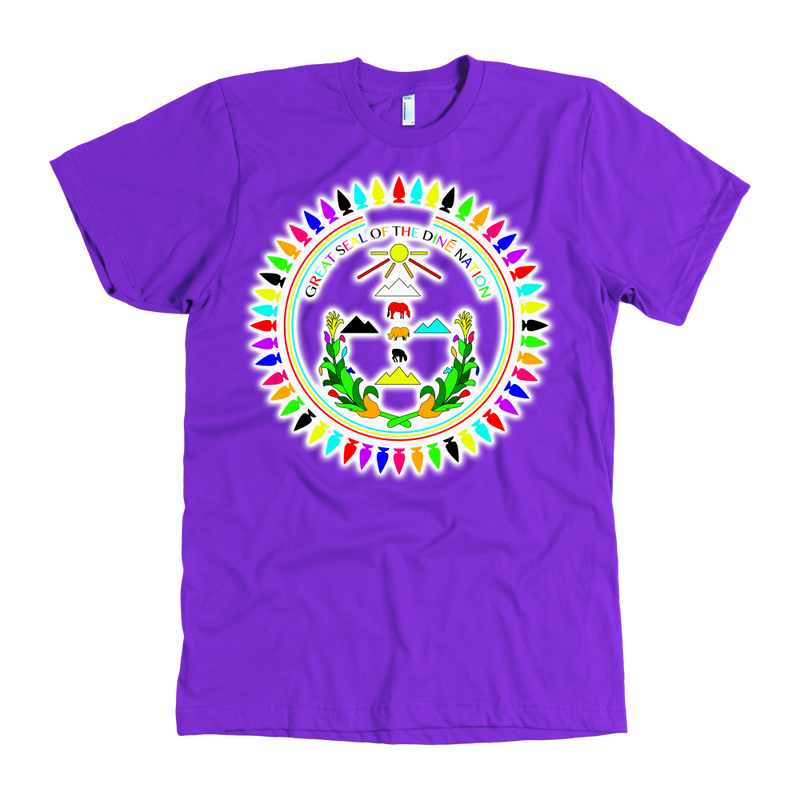AMERICAN APPAREL Diné Nation Seal Many Colors T-Shirt