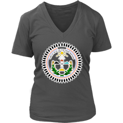 WOMENS Diné Nation Seal V-Neck shirt